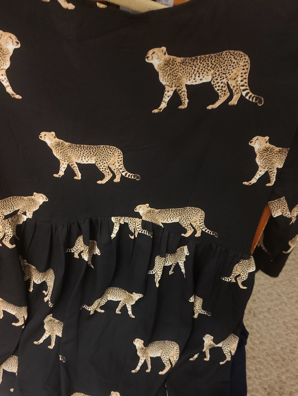 Xoxo Animal Print Mini Dress